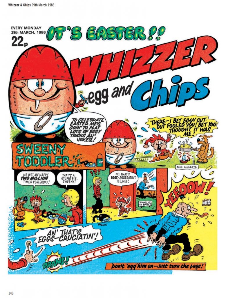 Whizzer and Chips, 1986 - Sweeny Toddler by Tom Paterson
