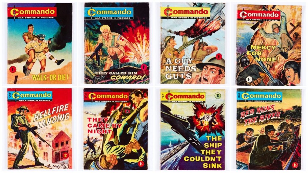 Commando Issues 1 - 8
