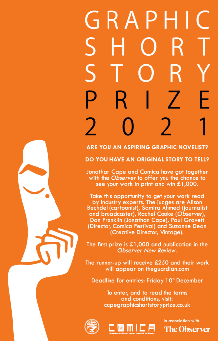 Jonathan Cape/Observer/Comica Graphic Short Story Prize 2021