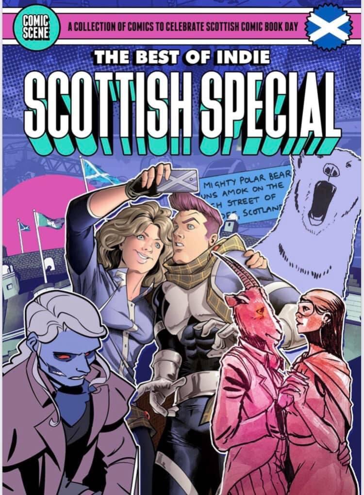 ComicScene ComicScene releases digital “Best of Indie Scottish Special” for Scottish Comic Book Day 2021 - Cover