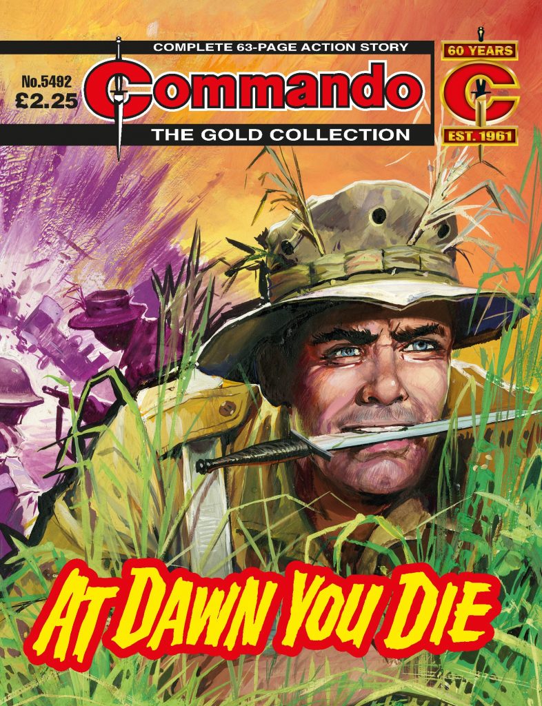Commando 5492: Gold Collection: At Dawn You Die - Cover by Chaco
