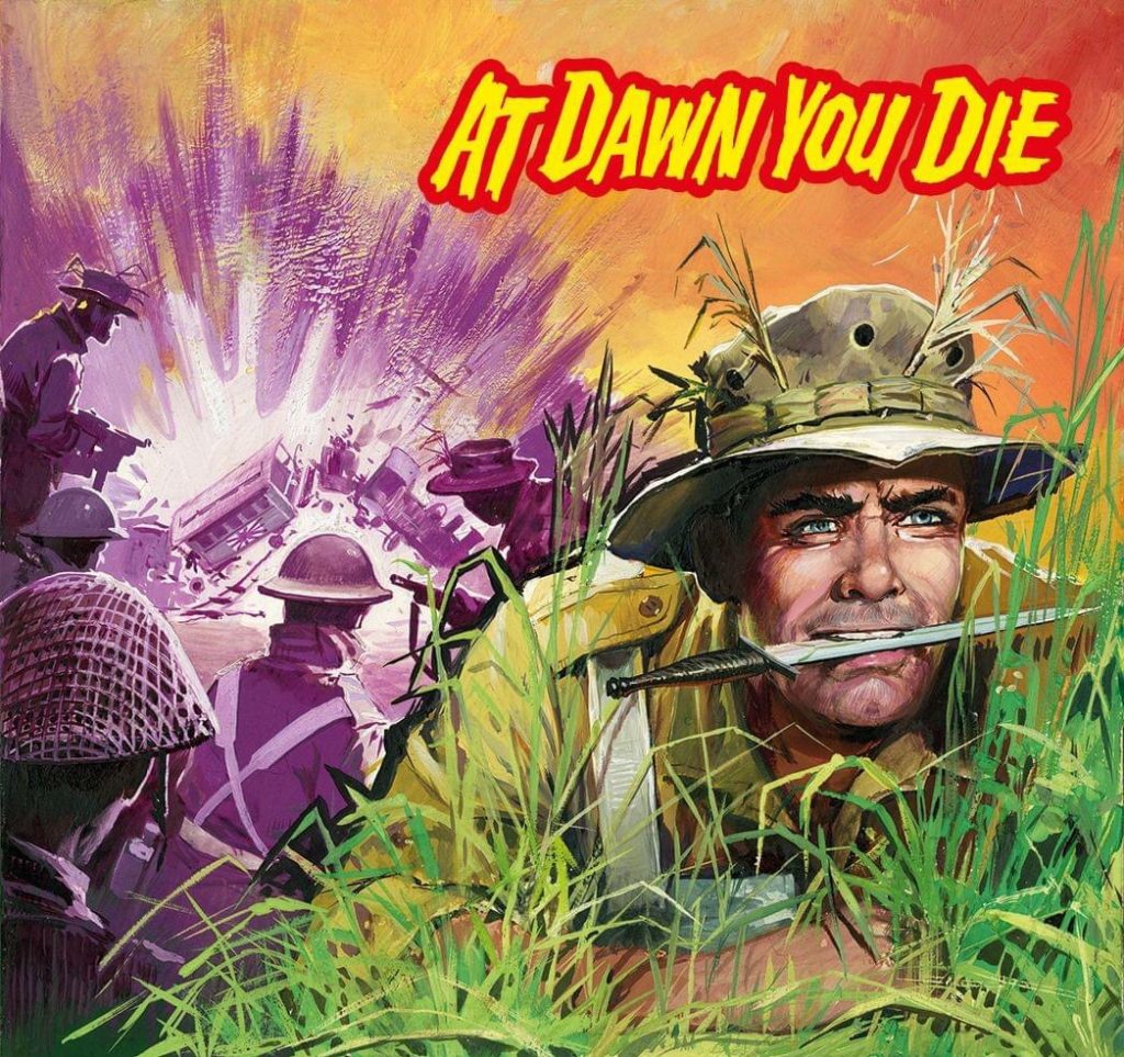 Commando 5492: Gold Collection: At Dawn You Die - Cover by Chaco