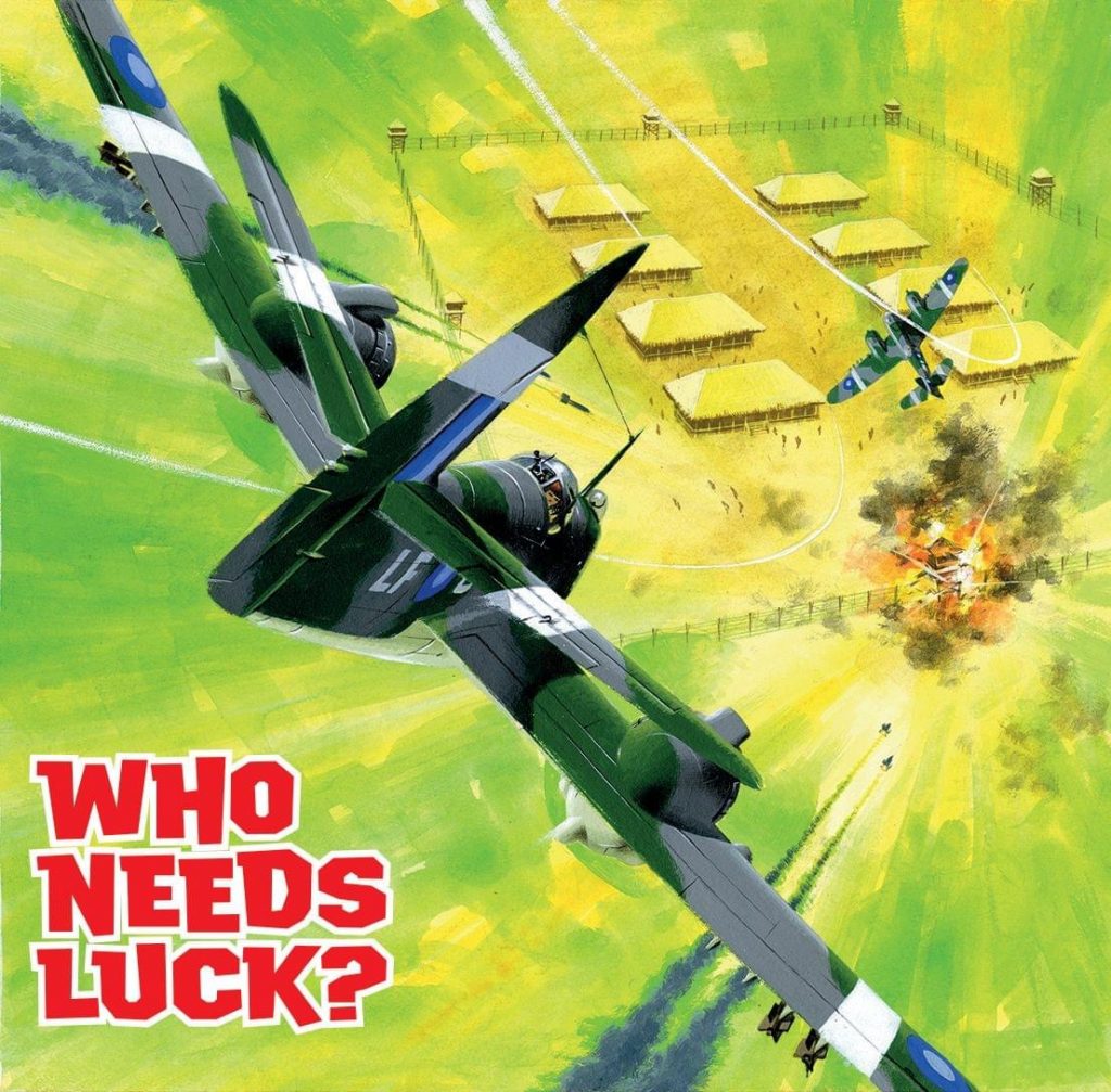 Commando 5502: Silver Collection - Who Needs Luck? - cover by Ian Kennedy Full