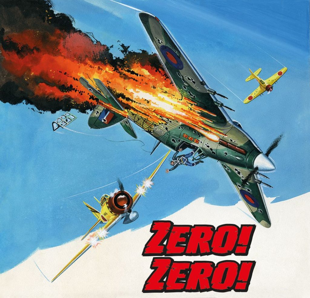 Commando 5496: Gold Collection - Zero! Zero! Cover by Ken Barr FULL