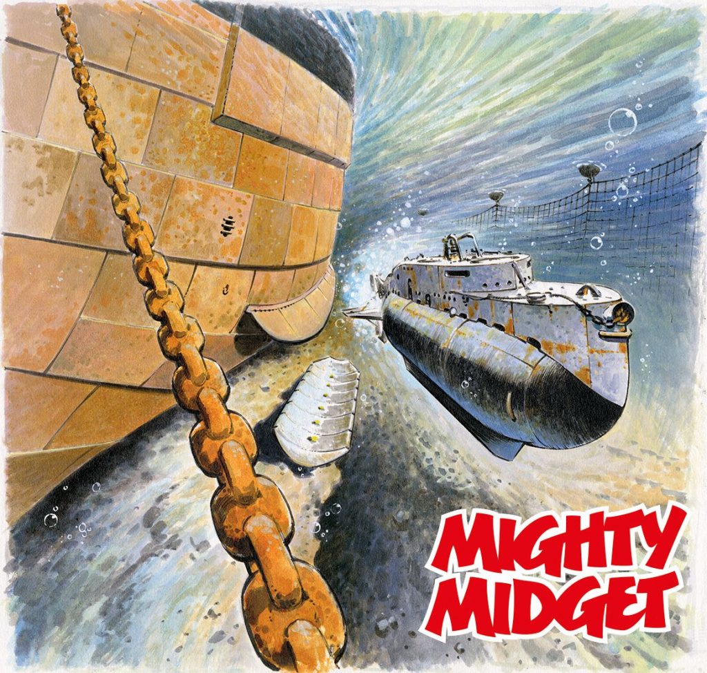 Commando 5498: Silver Collection - Mighty Midget Cover by Jeff Bevan FULL