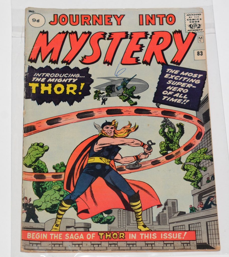 Journey Into Mystery #83 (Pence Issue) - Thor's first appearance
