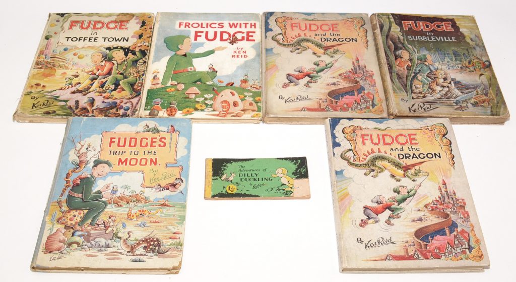 Fudge the Elf books by Ken Reid