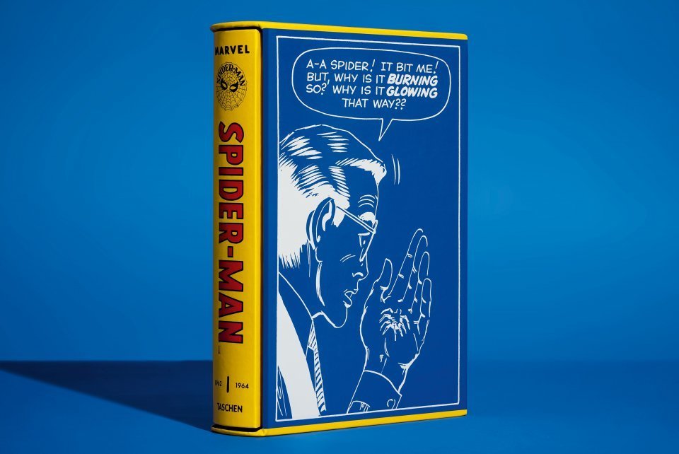 The Marvel Comics Library - Spider-Man Vol. 1. 1962–1964 - Hardcover with ChromaLuxe aluminium print cover tipped into a leatherette-bound spine (£500)