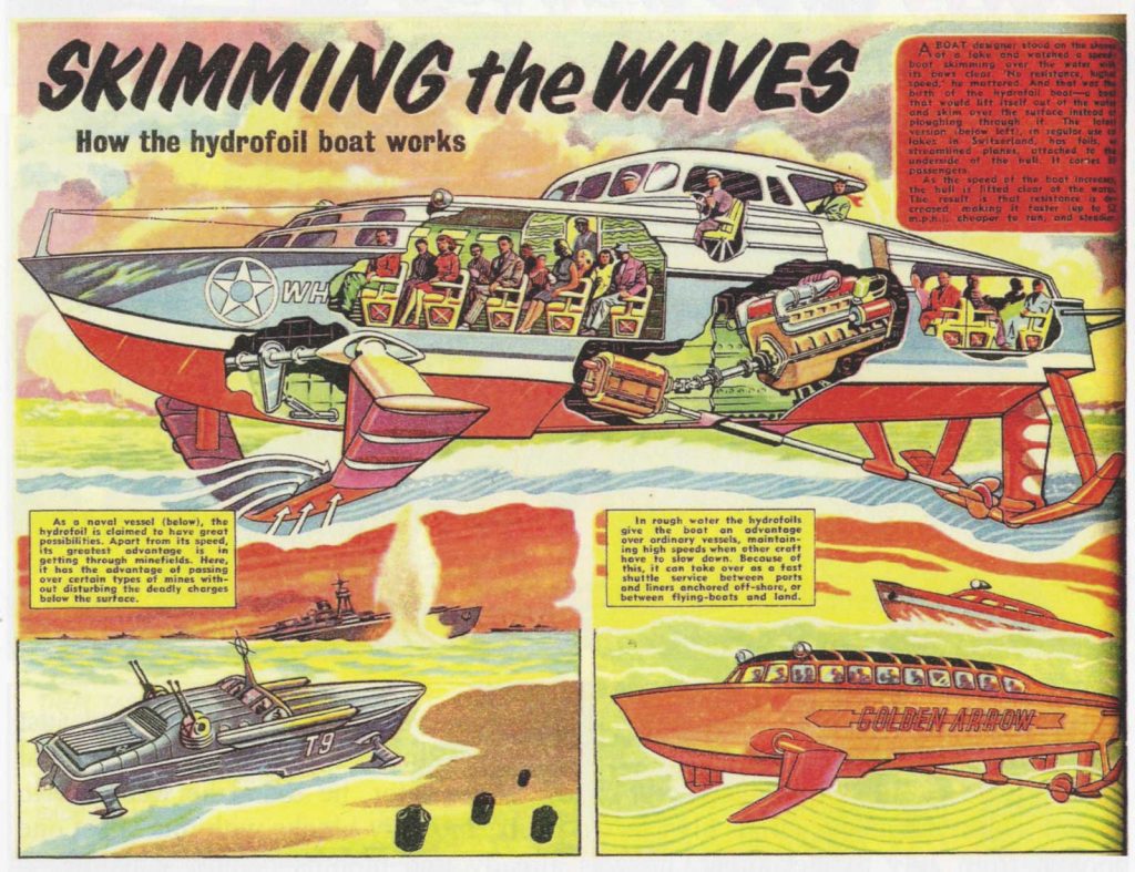 Express Weekly Cutaway by Ron Turner