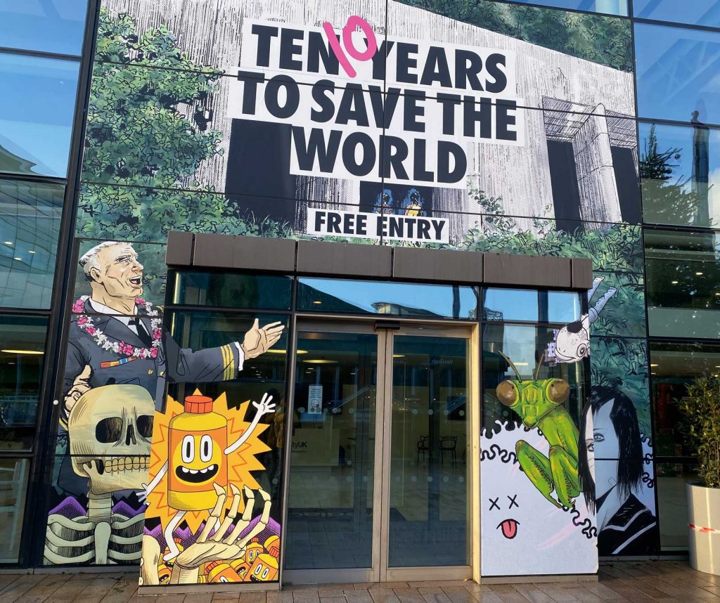 Ten Years to Save the World - MediaCity, Salford 2021