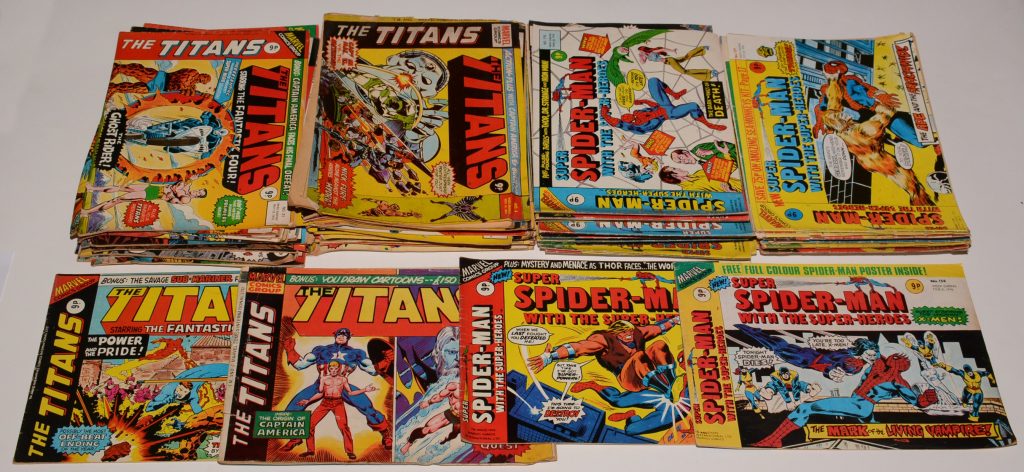 Marvel UK's "The Titans" editions, and more