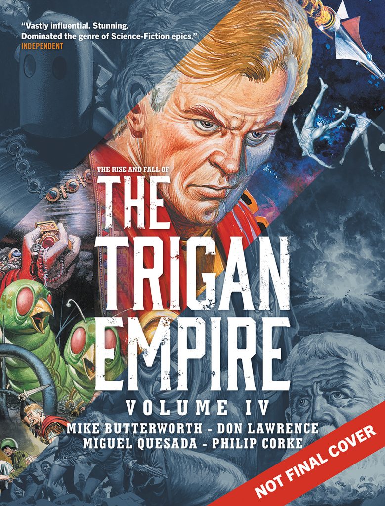 The Rise and Fall of the Trigan Empire Volume IV - Not Final Cover