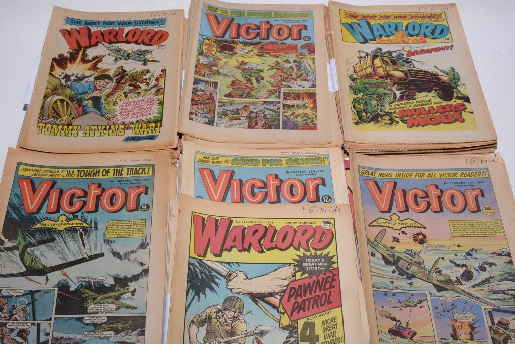 Copies of Victor and Warlord, and more 