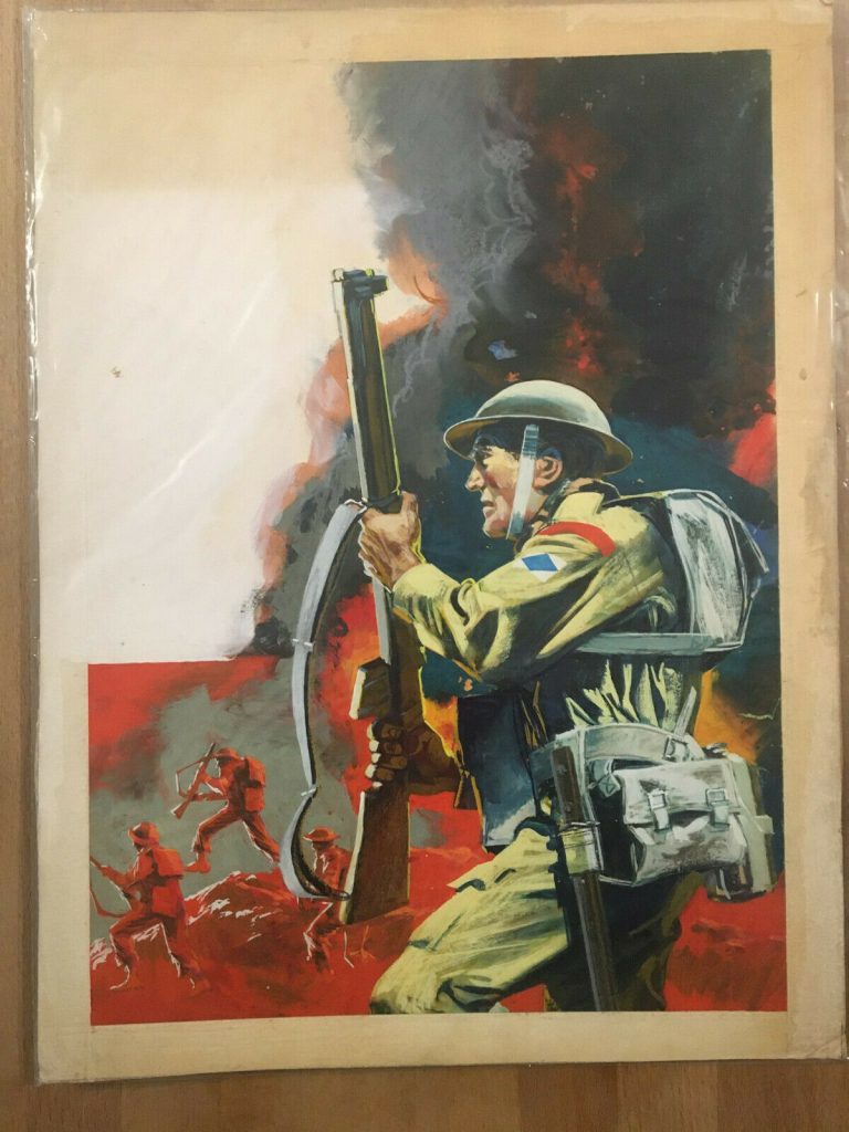 War Picture Library cover by Aldo di Gennaro