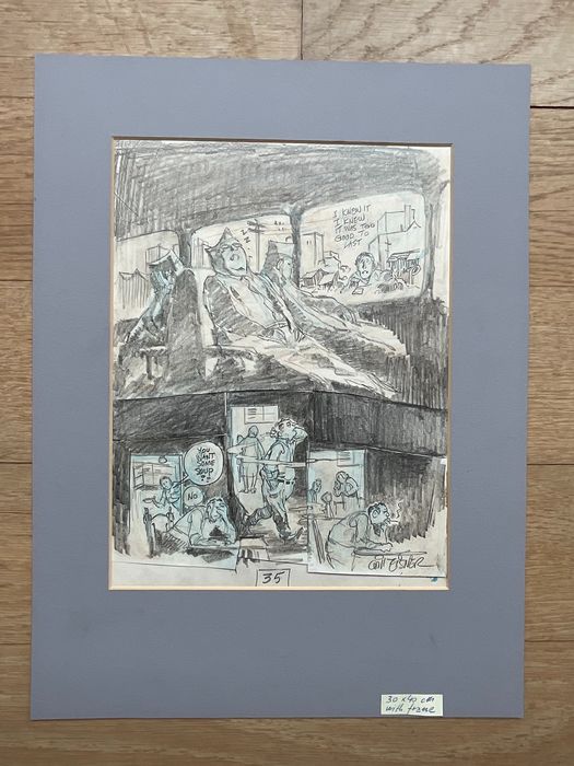 Will Eisner - To the Heart of the Storm (1991) - Original Art