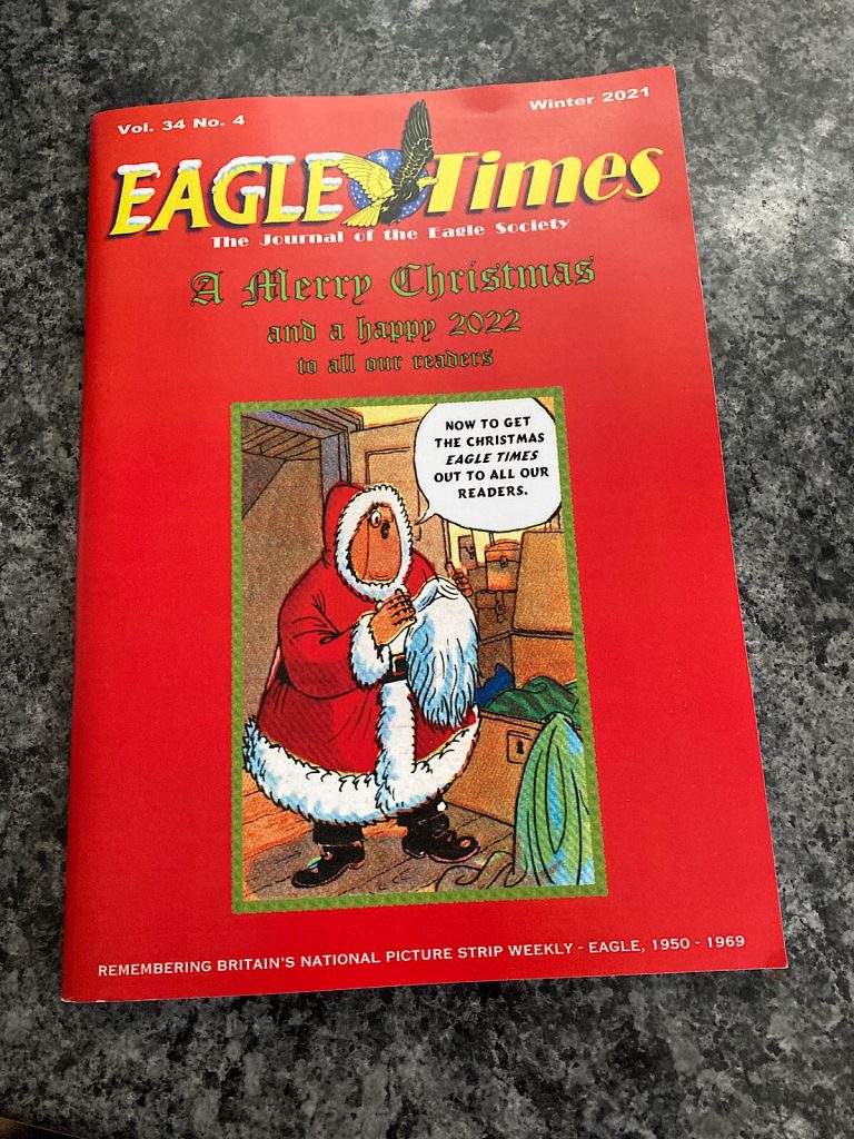 Eagle Times Volume 34 No. 4, Harris Tweed art by John Ryan