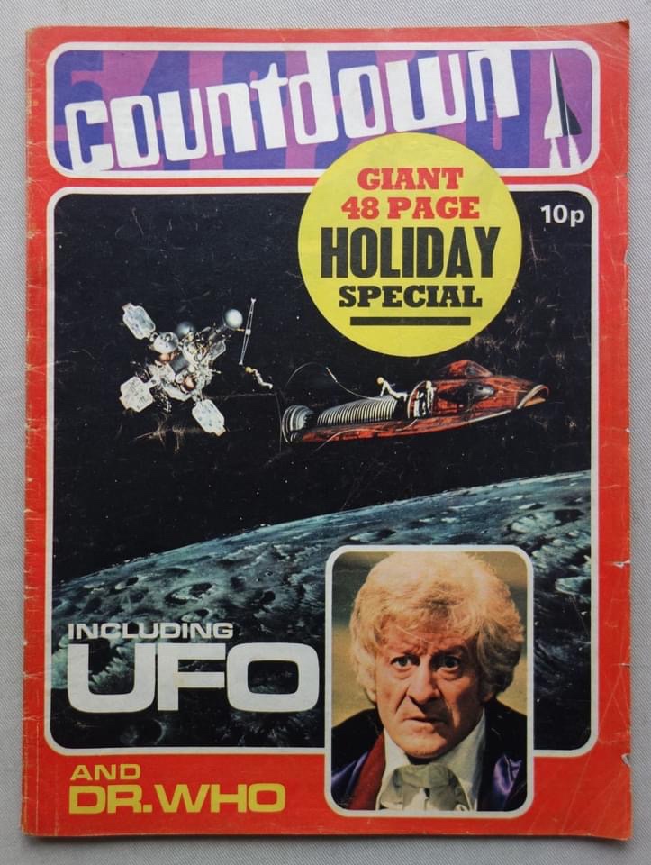 Countdown Holiday Special comic 1971 featuring Doctor Who