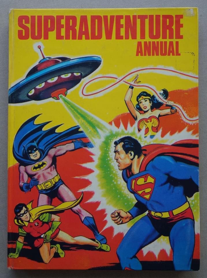 Superadventure Comic Annual 1970 DC Comics featuring Superman and Batman