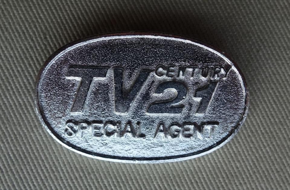 TV Century 21 Special Agent Badge from the 1960s Comic - you had to send away for these, they cost 2/6d at the time