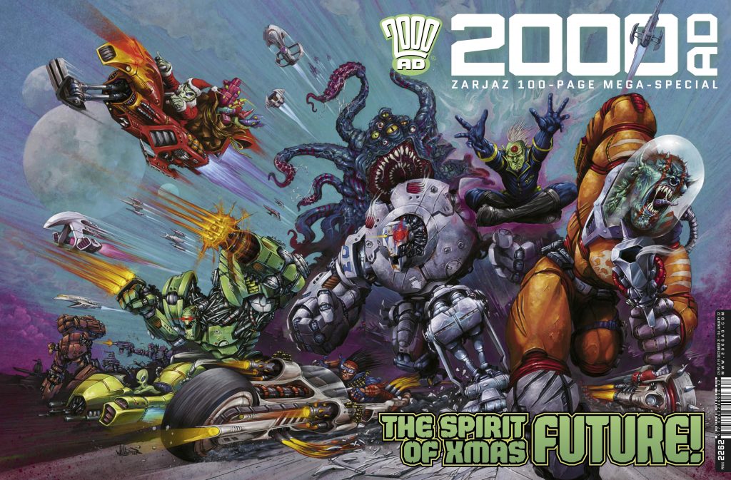 2000AD 2262 - wraparound cover by Toby Willsmer