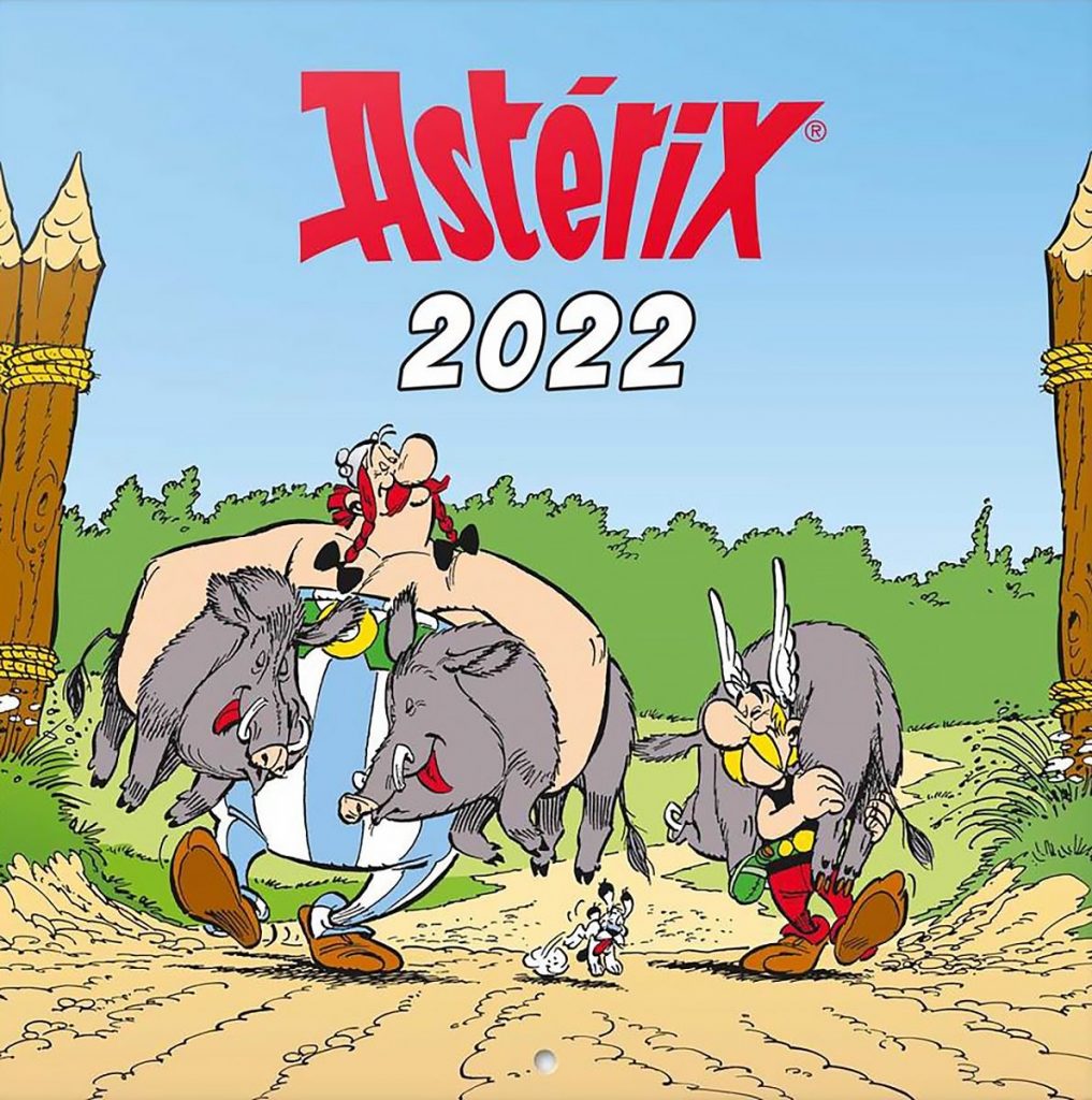 Official Asterix 2022 Wall Calendar