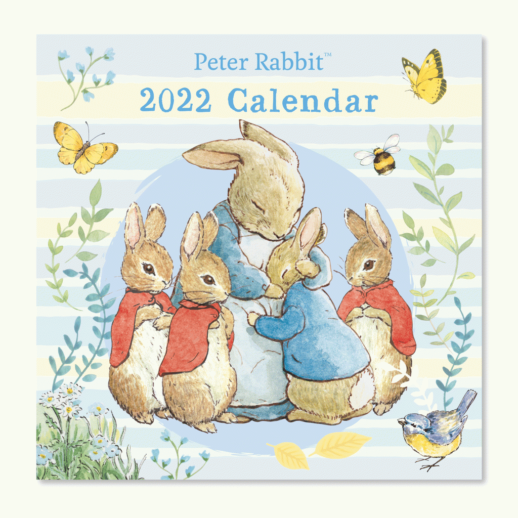 Peter Rabbit 2022 Calendar 