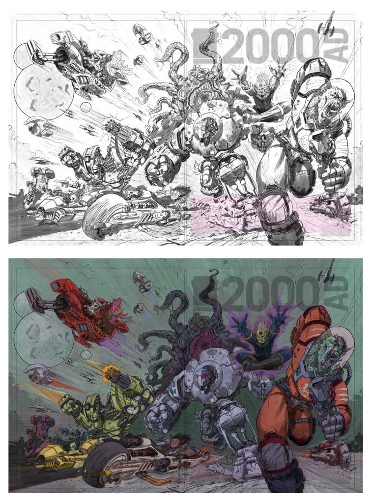 2000AD Covers Uncovered Annual 2021 - Sample Page