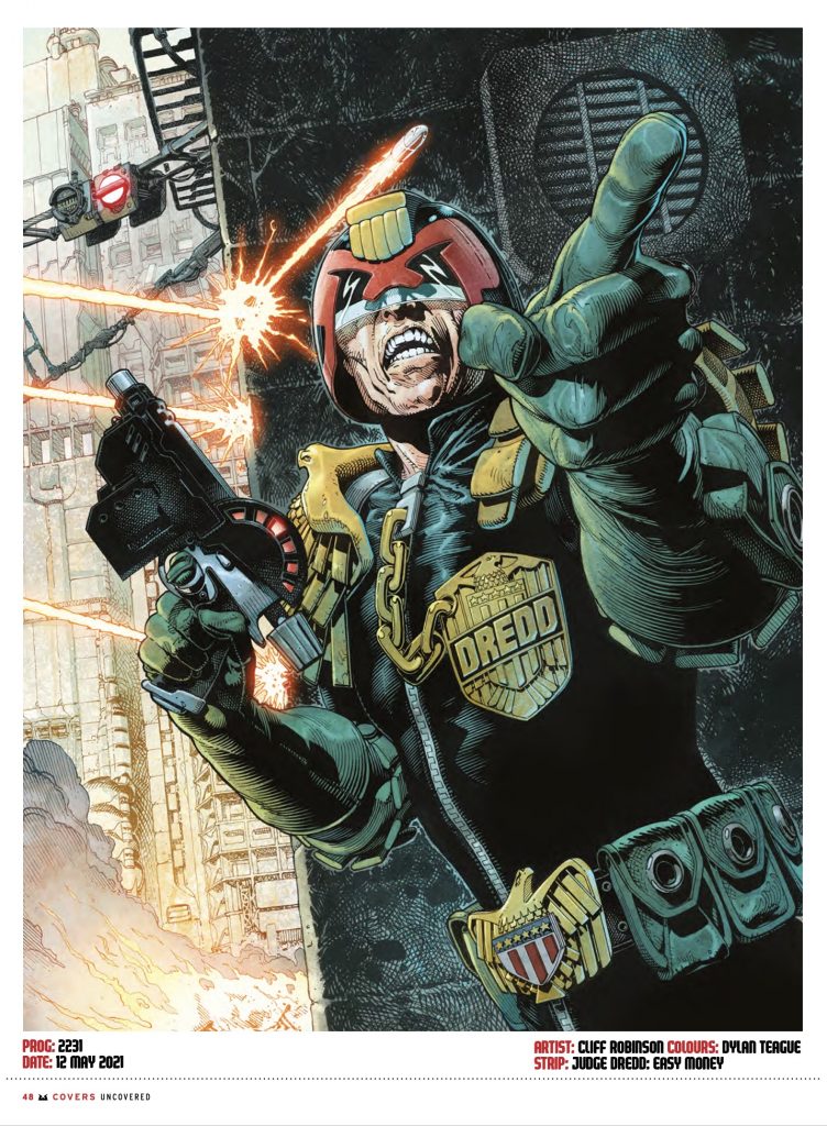 2000AD Covers Uncovered Annual 2021 - Sample Page
