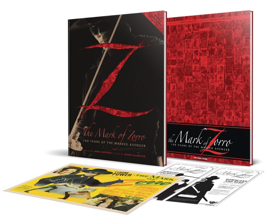 The Mark of Zorro 100 Years of the Masked Avenger Collector’s Limited Edition Art Book