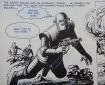 Robot Archie in action by Ernest Kearon, art from “The Mystery of the Giant Bats” (1967)