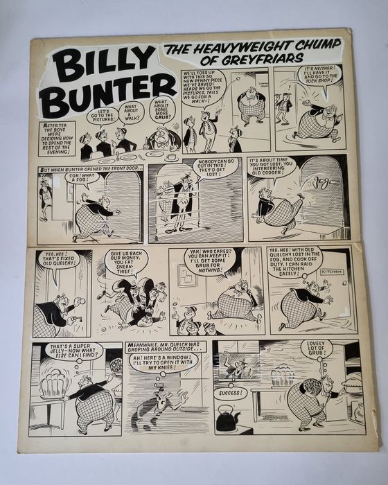 "Billy Bunter" story from the issue of Valiant cover dated 13th December 1969