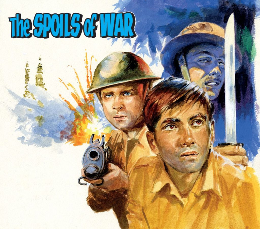 Commando 5510: Silver Collection: The Spoils of War - cover by Ron Brown