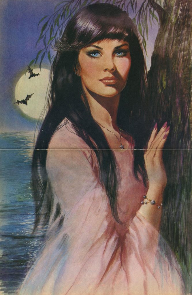 The poster featured in the Misty Summer Special 1980. Art by Shirley Bellwood