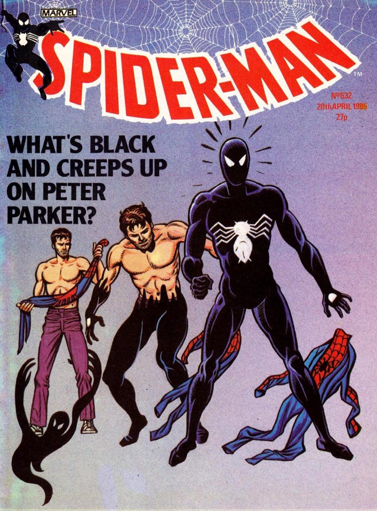 Marvel UK’s Spider-Man #632 (1985) - cover by John Stokes