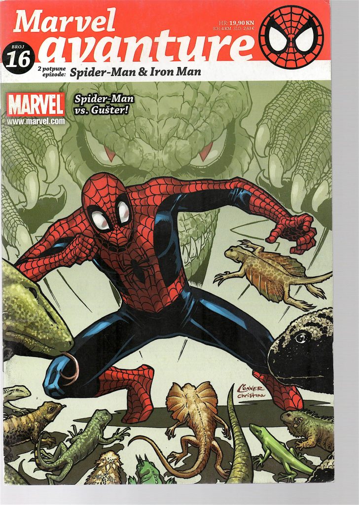 Croatia’s Marvel Avanture #16, published in 2019