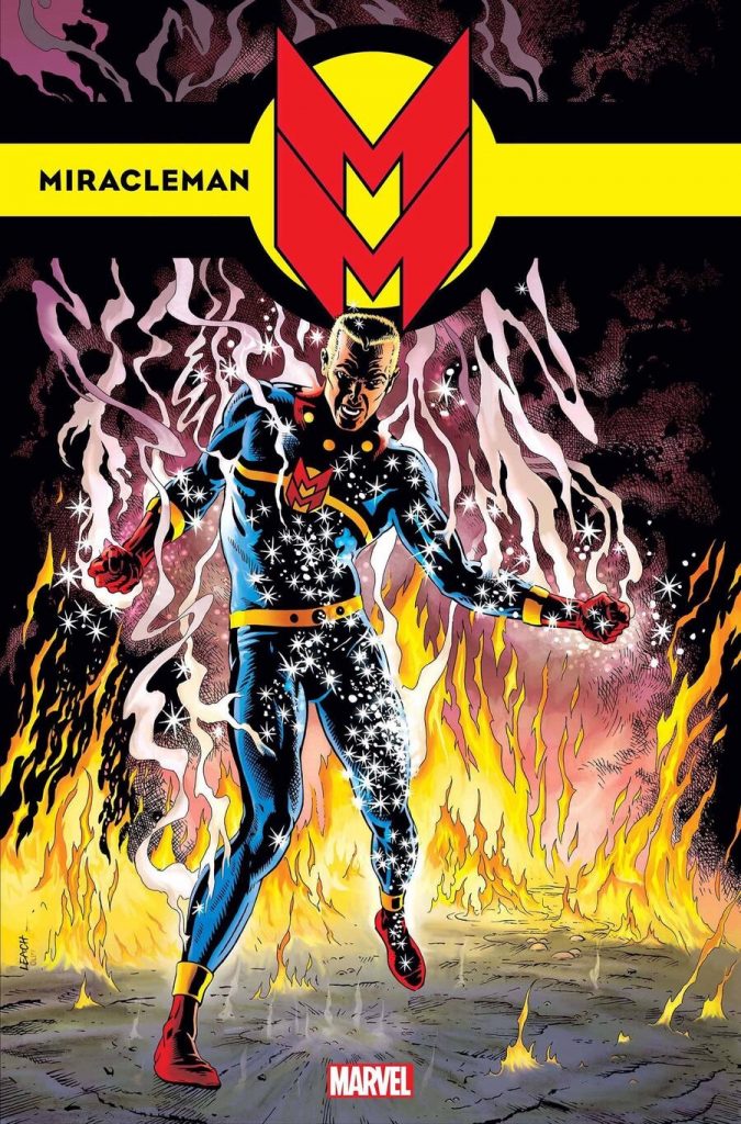 Miracleman Omnibus Direct Market Cover by Garry Leach