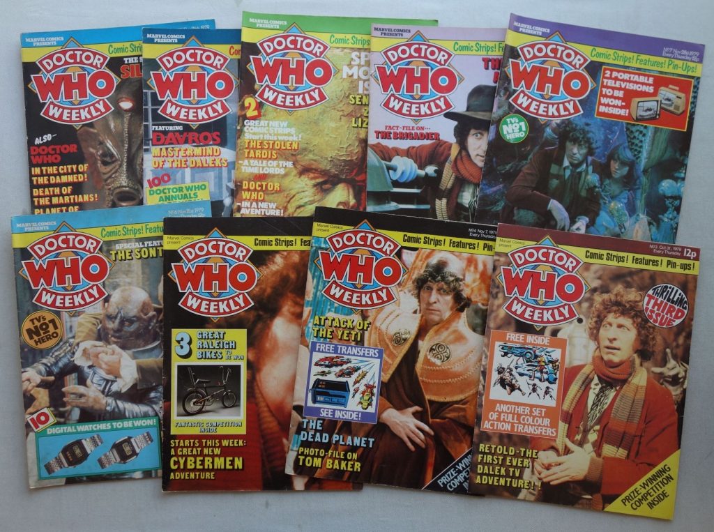 Early issues of Doctor Who Weekly