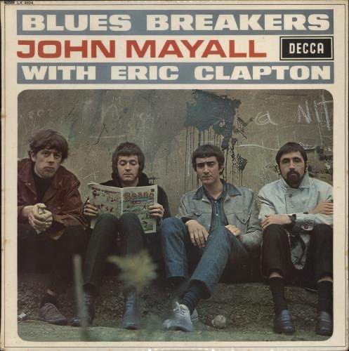 Blues Breakers Album Cover - Eric Clapton