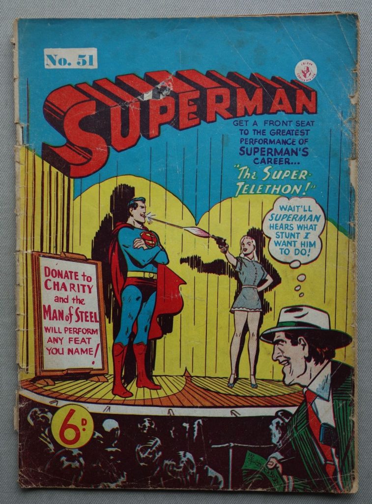Superman comic #51 (1950s) K.G.Murray FR