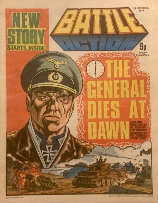 Battle Action cover dated 14th October 1978