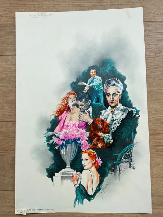 Romance cover art by José Gonsález