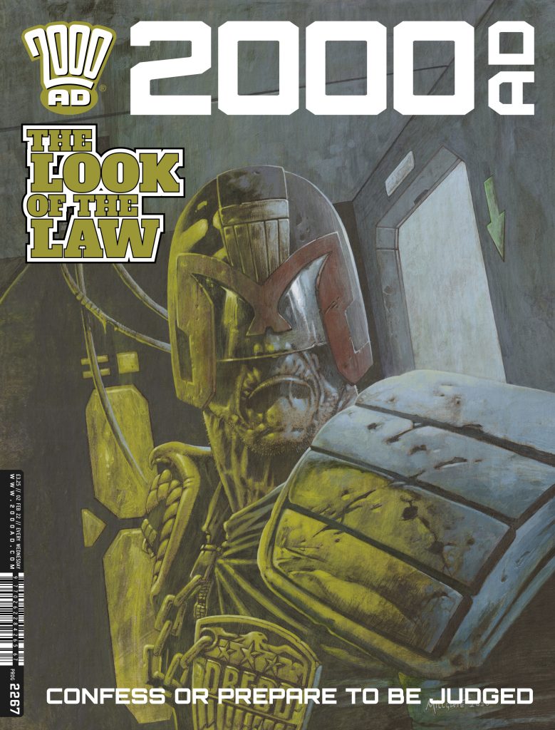 2000AD 2267 Cover by David Millgate