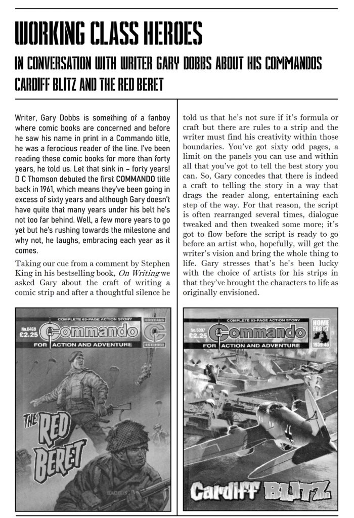Battling Britons, Issue Two - Sample Page