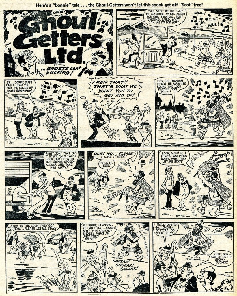 Shiver and Shake No. 71 - “Ghoul Getters Ltd,”, by Trevor Metcalfe