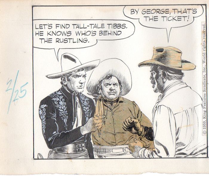 “The Cisco Kid”, drawn by Jose Luis Salinas, written by Rod Reed