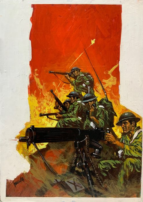 World War Two cover art by Fernando Fernández