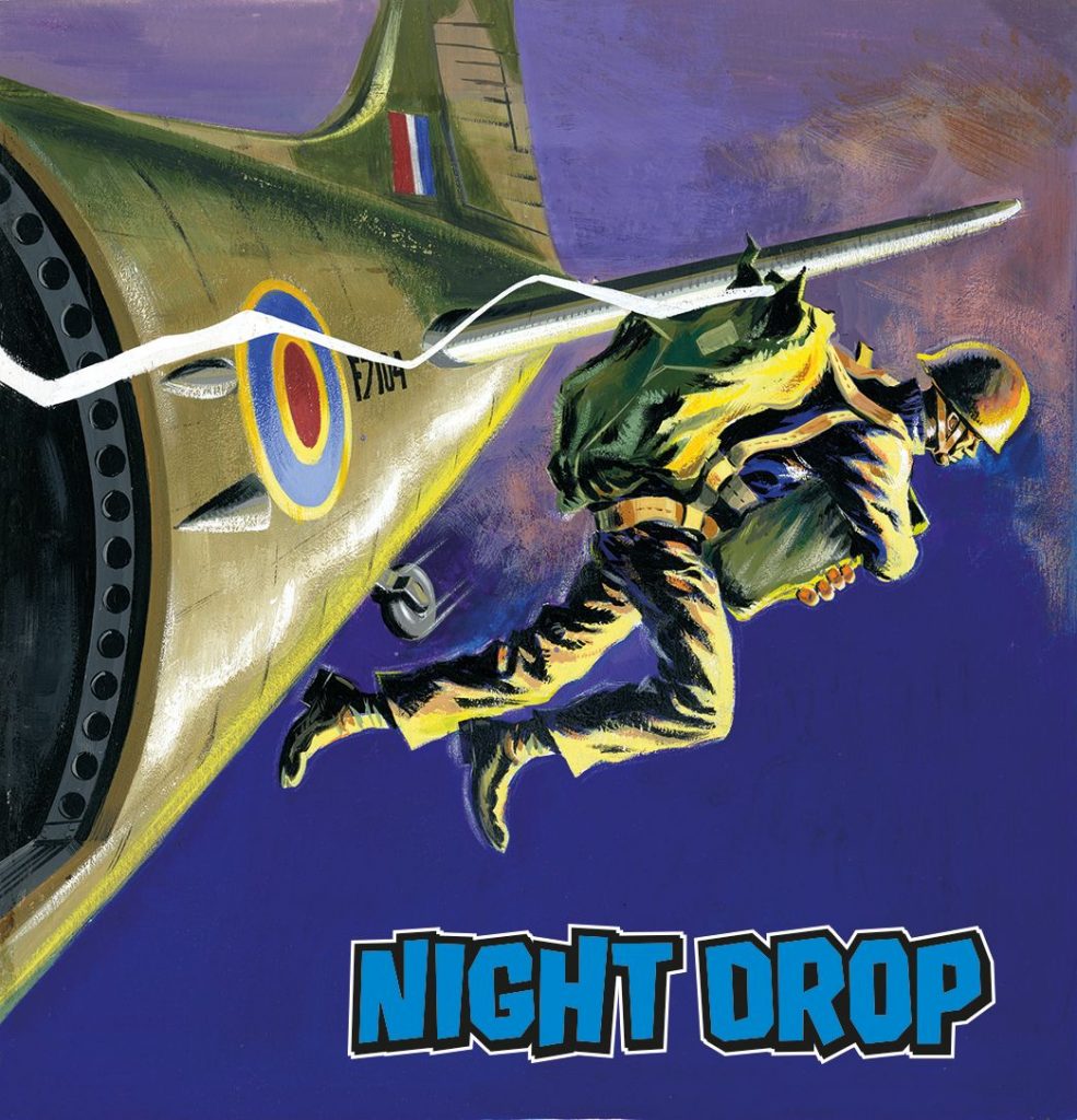 Commando 5512: Gold Collection: Night Drop - cover by Gordon C. Livingstone - Full