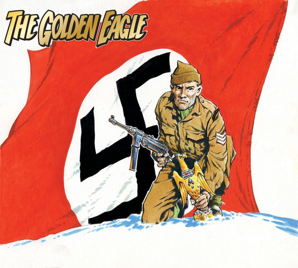 Commando 5514: Silver Collection: The Golden Eagle - cover by Jeff Bevan - Full