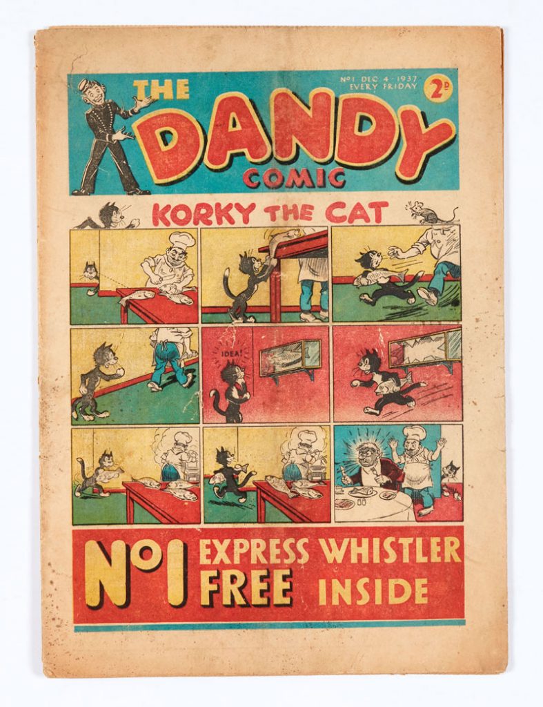 Dandy No. 1, cover dated 4th December 1937 - Cover