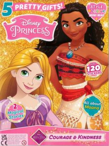 Disney Princess includeds comic strip created in the UK